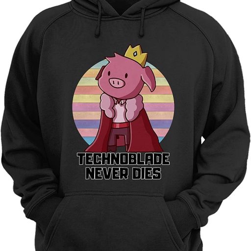 Technoblade Never Dies  Merch Unisex Hoodie, memorial technobalde shirt