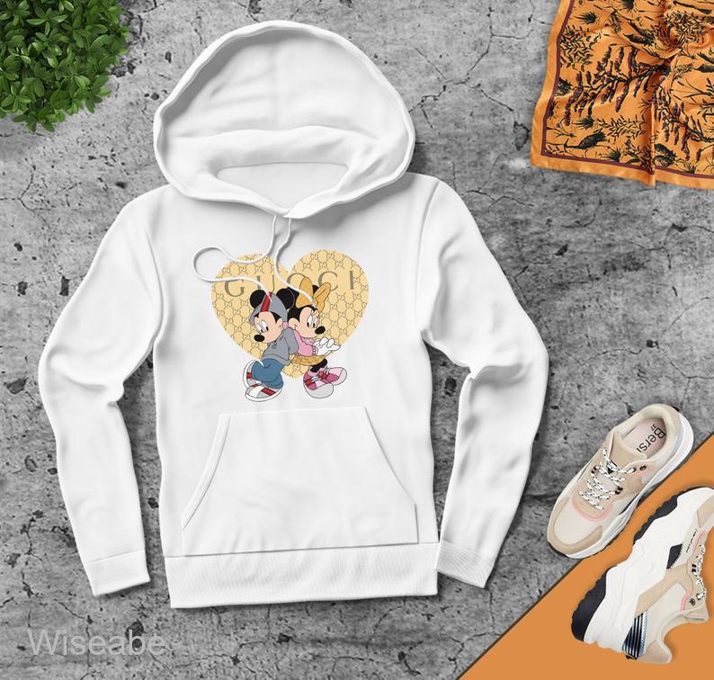 LOUIS VUITTON & GUCCI feat. DISNEY - Minnie Mouse in hoodie