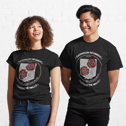 Attack on Titan  Garrison Regiment Classic T-Shirt, Attack On Titan Merchandise