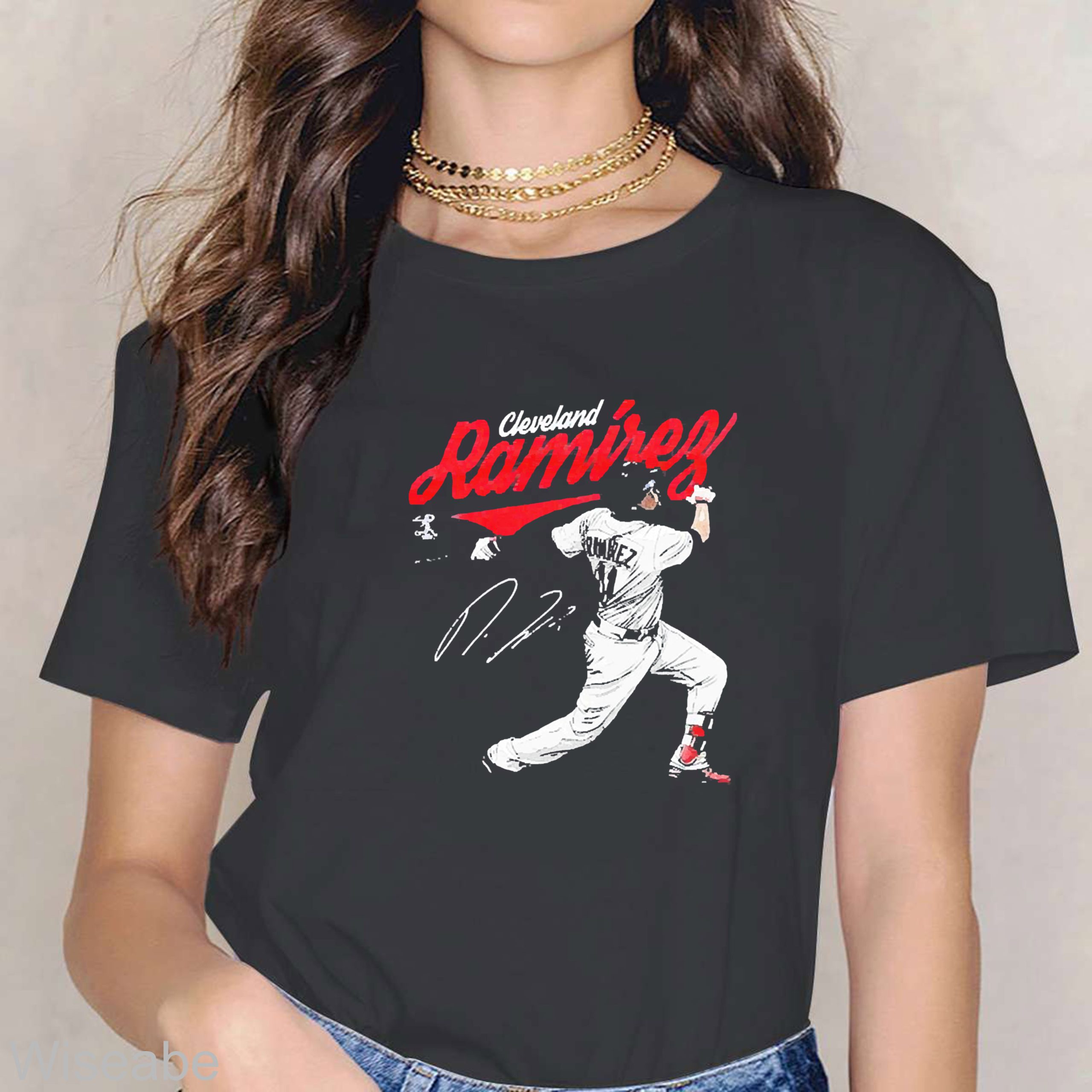 Cleveland Jose Ramirez Indians Score Shirt - Wiseabe Apparels