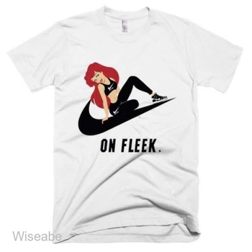 Mermaid NIke On Fleek T-Shirt, Cheap Nike  Shirt