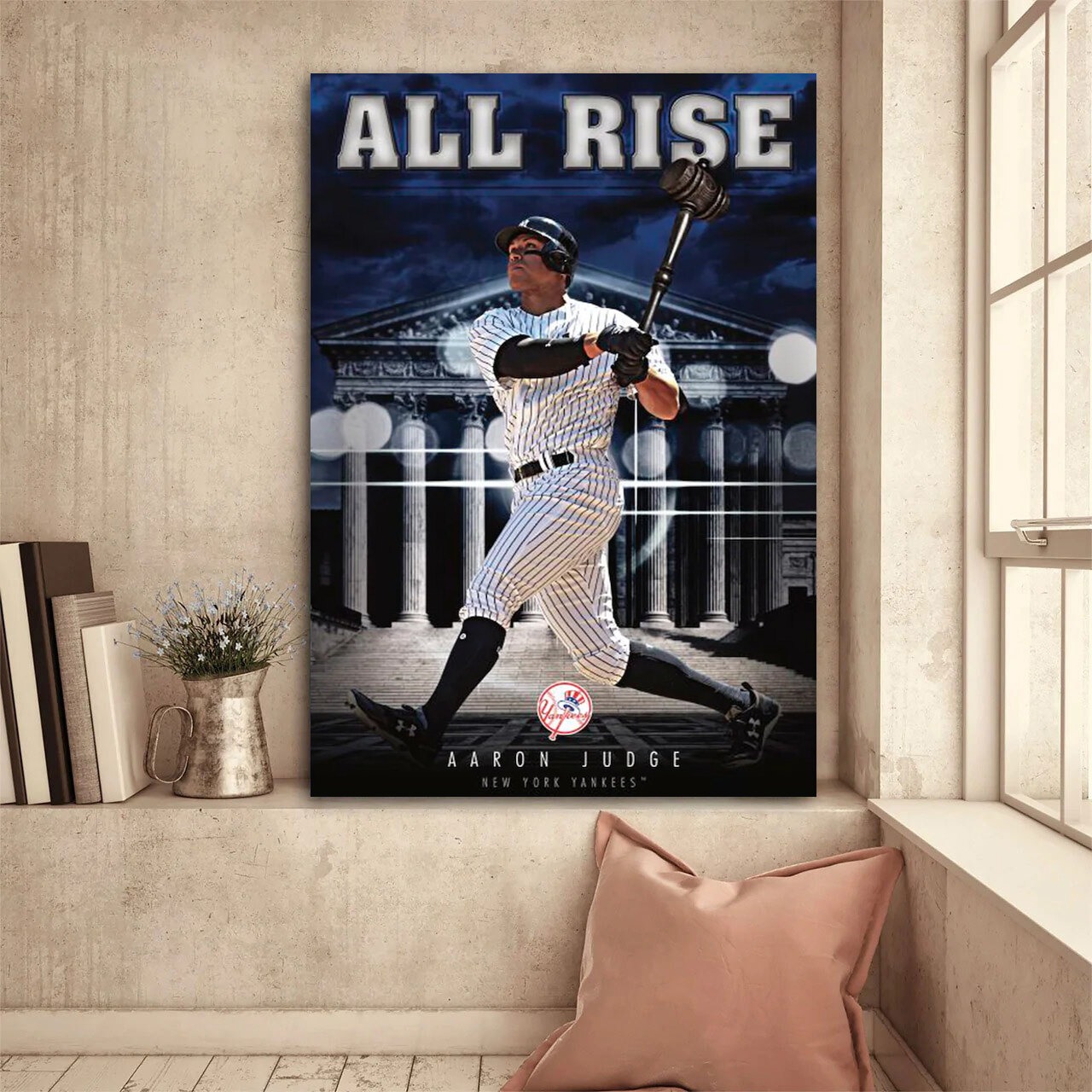 All Rise Aaron Judge New York Yankess Poster - Wiseabe Apparels