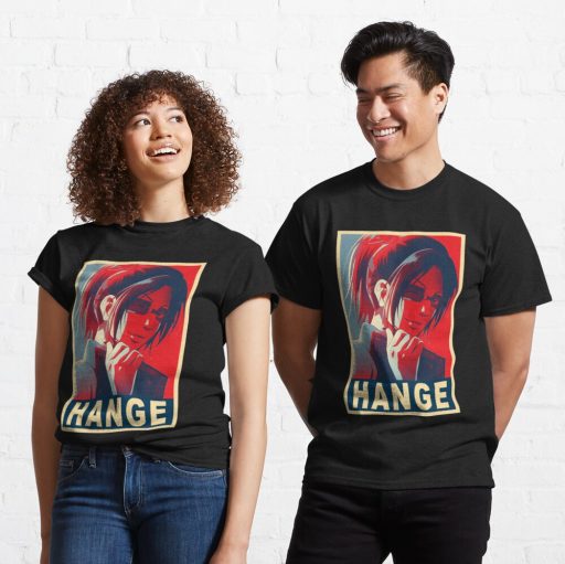 Hange Zoe  Poster Classic T-Shirt, Attack On Titan Vintage Shirt