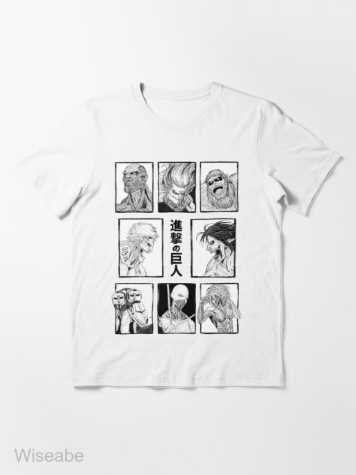 Shingeki no Kyojin Attack on Titan Shirt, Attack On Titan Vintage Shirt