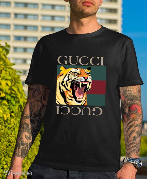 Gucci Tiger Shirt, Gucci Logo Shirt