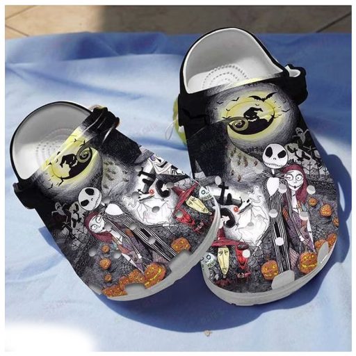 Cheap Jack Skellington And Sally Nightmare Before Christmas Crocs