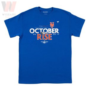  Cheap Hot Baseball Team Mets October Rise Shirt