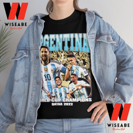 Hot World Cup Champions 2022 Argentina Soccer Teams T Shirt