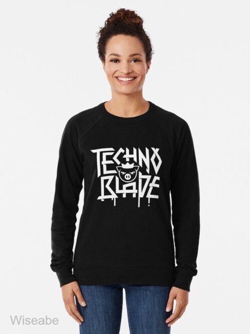 Technoblade Merch Techno Blade Lightweight Sweatshirt, Memorial Technoblade Merch