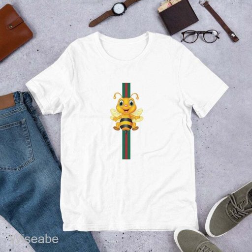 Cute Bee Gucci Logo T-Shirt , Gucci Shirt Cheap