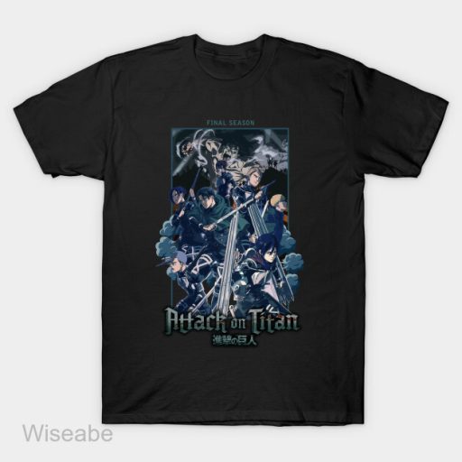 attack on titan final season dark T-Shirt,  Attack On Titan Vintage Shirt