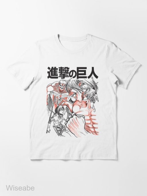 Giant killer Essential T-Shirt, Attack On Titan Graphic Tees