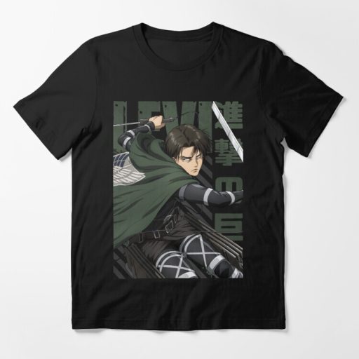 Shingeki no Kyojin  Levi AOT T-Shirt, Attack On Titan Vintage Shirt