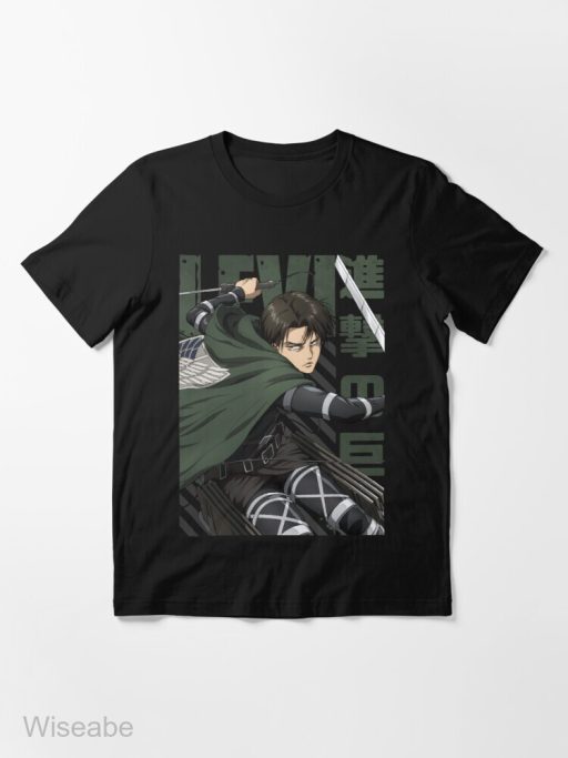 Shingeki no Kyojin  Levi AOT T-Shirt, Attack On Titan Vintage Shirt