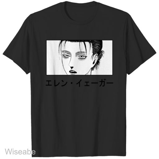 Eren Jeager  Attack on Titan T-shirt , attack on titan merchandise