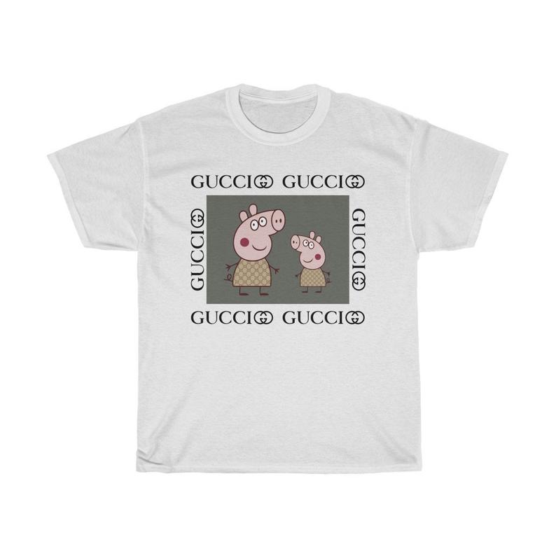 Gucci Peppa Pig T-Shirt - Wiseabe Apparels