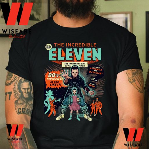 Retro The Incredible Eleven Stranger Things Shirt, Stranger Things Eleven Merch