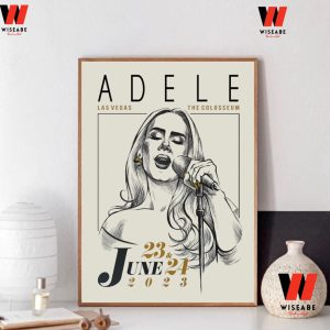 Adele Las Vegas Colosseum Concert Poster