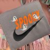Cute Spooky Nike Ghosts Halloween Embroidered Sweatshirt