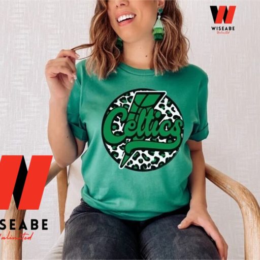 Cheap Leopard Boston Celtics Shirt