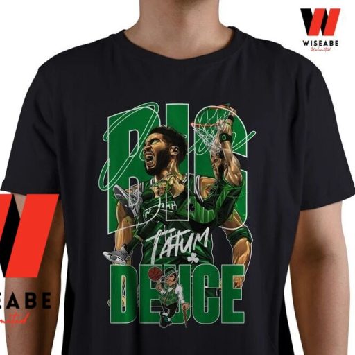 Jayson Tatum Boston Celtics Medium NBA T Shirt Gray