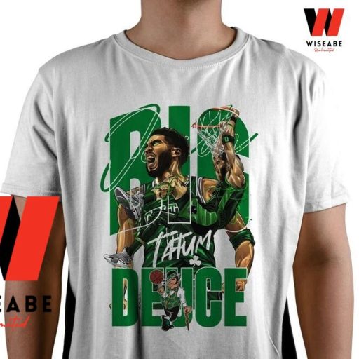 Jayson Tatum Inspired Basketball Boston Celtics Nba In White Unisex T-Shirt