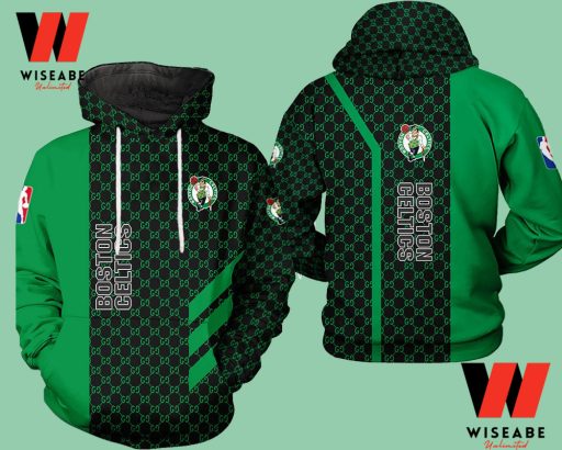 Green NBA Basketball Boston Celtics Hoodie, Mens Celtics Sweatshirts