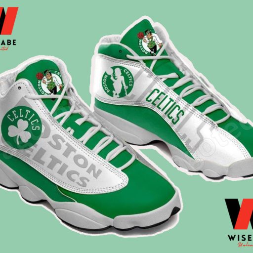 Cheap NBA Basketball Boston Celtics Jordan 13 Shoes, Boston Celtics Gift For Father’s Day