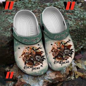 Custom Name Hocus Pocus Sanderson Witches Disney Halloween Crocs, Halloween Gifts For Adults