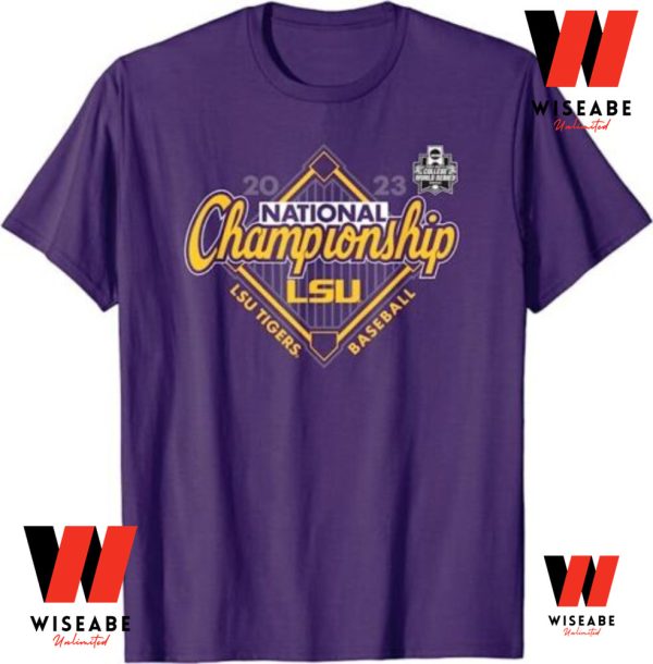 Cheap College World Series 2023  Lsu Baseball National Championships Shirt