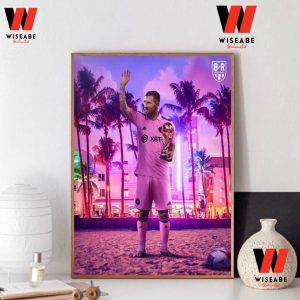 Cheap Football Soccer Messi Inter Miami Poster