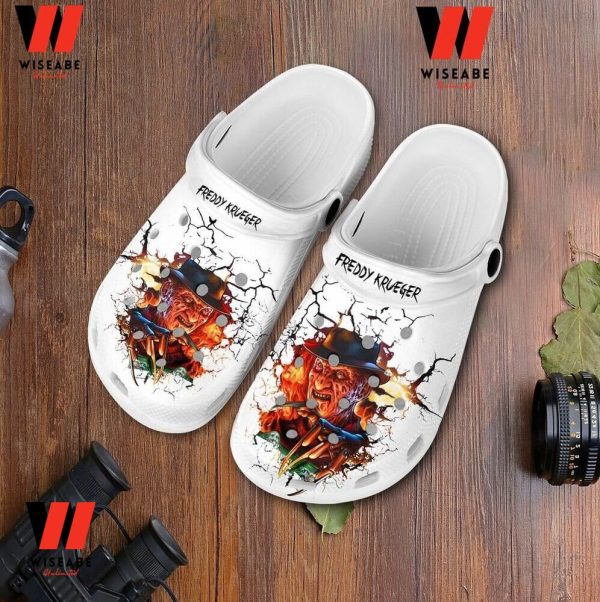 Cheap Freddy Krueger Halloween Crocs, Cute Halloween Gift