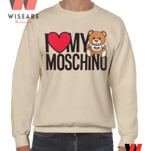 Cheap I Love Moschino Teddy Bear T Shirt, Moschino T Shirt Women