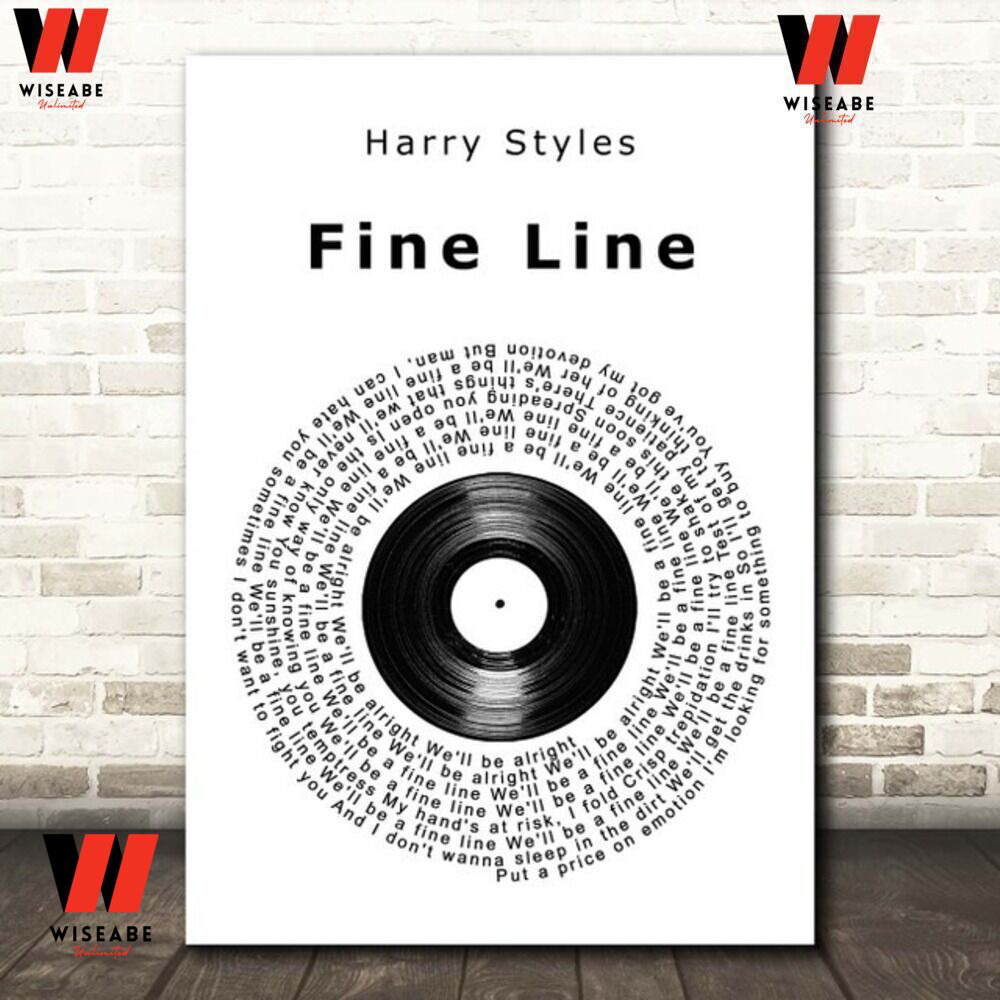 Harry Styles Vintage Fine Line Love On Tour Poster Print Pretty Poster Best  Gift Acrylic Print