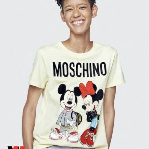 Cheap Mickey Mouse Moschino T Shirt Women