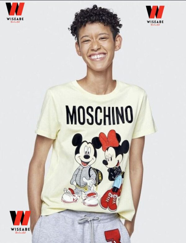 Cheap Mickey Mouse Moschino T Shirt Women