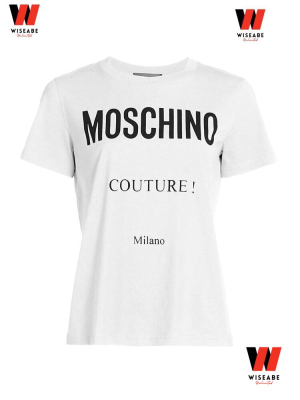 Cheap Moschino Milano T Shirt, Moschino Couture T Shirt