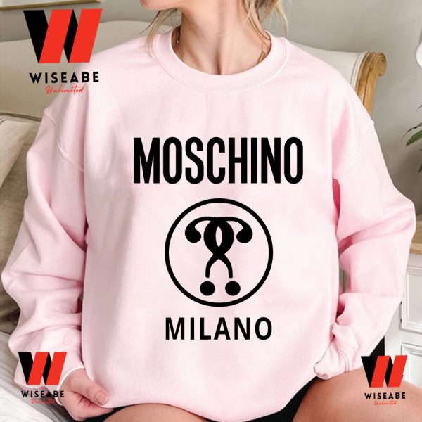 Cheap Moschino Milano T Shirt, Moschino Logo Sweatshirt