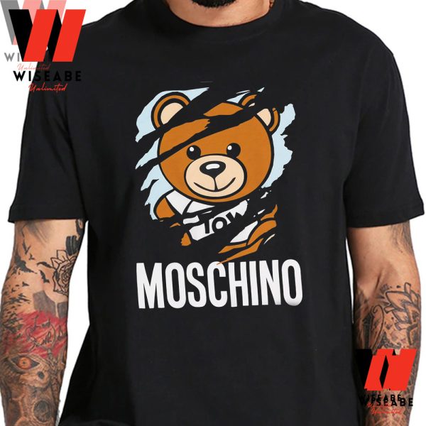 Cheap Moschino Teddy Bear Shirt, Moschino Shirt Mens