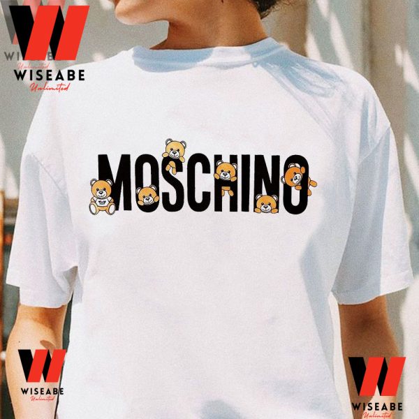 Cheap Moschino Teddy Bear T Shirt, Moschino Logo Shirt Women