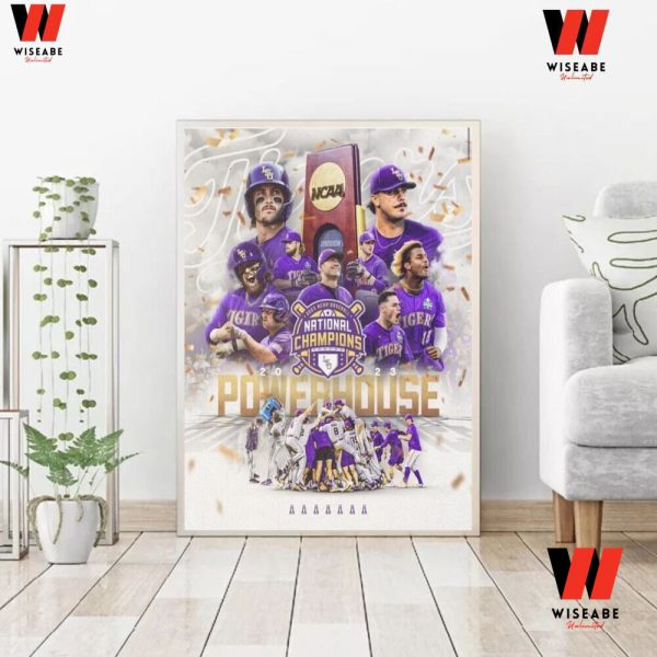 Cheap NCAA Baseball Lsu National Championships 2023 Poster