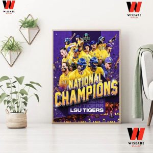 Cheap NCAA Baseball Lsu Tigers National Championships Poster