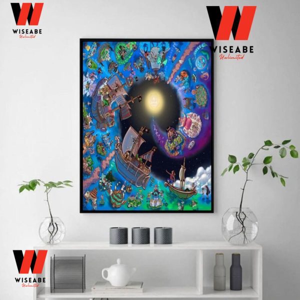 Cheap One Piece World Poster