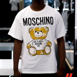 Cheap This Is Not Moschino Toy Moschino Teddy Bear T Shirt, Moschino Shirt Mens