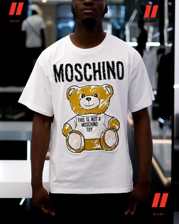 Cheap This Is Not Moschino Toy Moschino Teddy Bear T Shirt, Moschino Shirt Mens