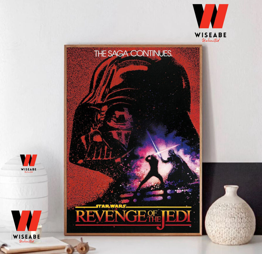 Cheap Star Wars Revenge Of The Jedi Poster Wall Art - Wiseabe Apparels