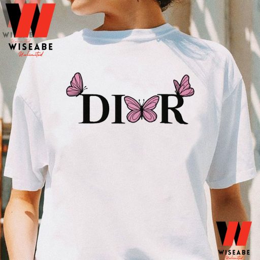 Cheap Butterfly Dior Logo T Shirt