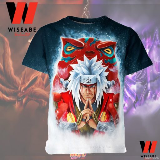 Jiraiya And The Magic Frog Naruto Anime T Shirt, Naruto Merchandise