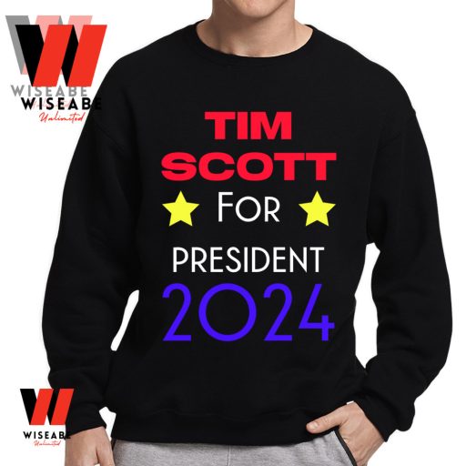 Politician Tim Scott For President 2024 Shirt