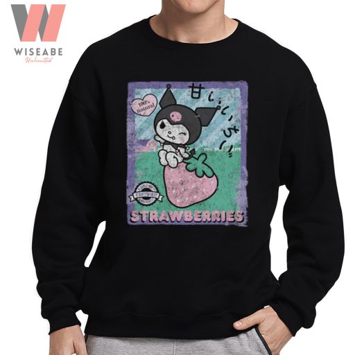 Unique Hello Kitty Kuromi Strawberry Shirt